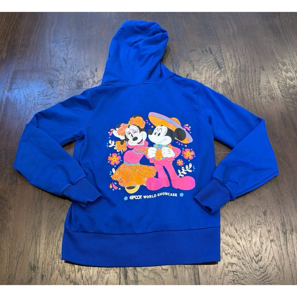 Rare Disney EPCOT Mexico Minnie Catrina‎ Hoodie